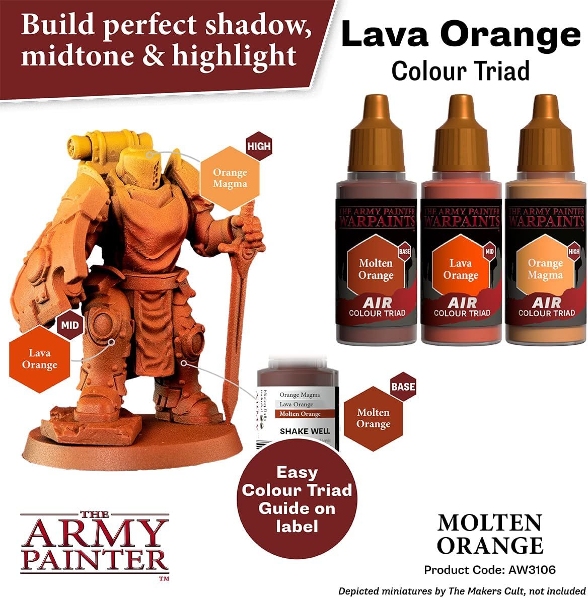 Army Painter Warpaints Air Metallics (Tainted Gold)